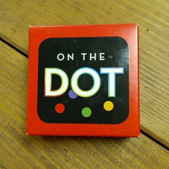 On The Dot Card Game Brain Teaser Puzzle Homeschool - Picture 1 of 4